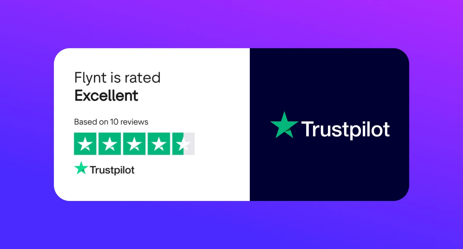 Flynt trustpilot rating