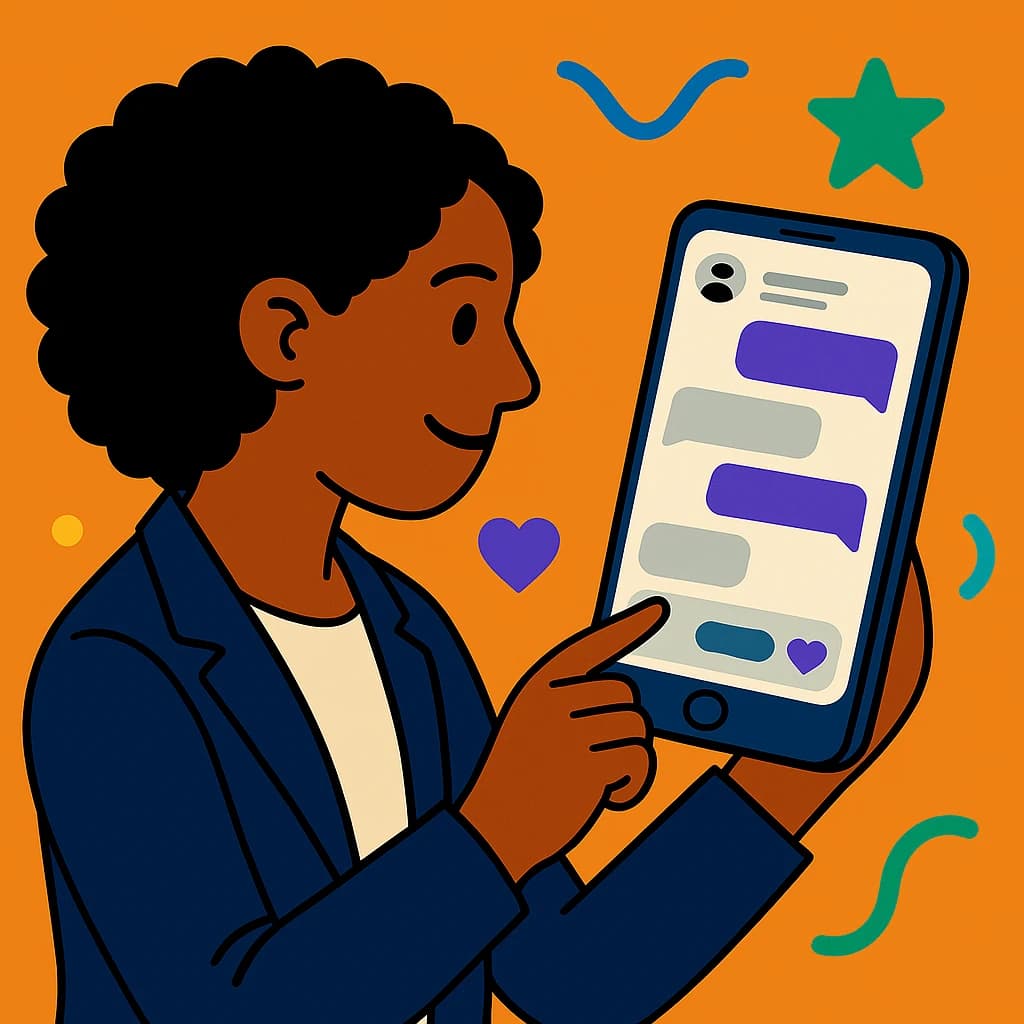 Message your match directly on Flynt